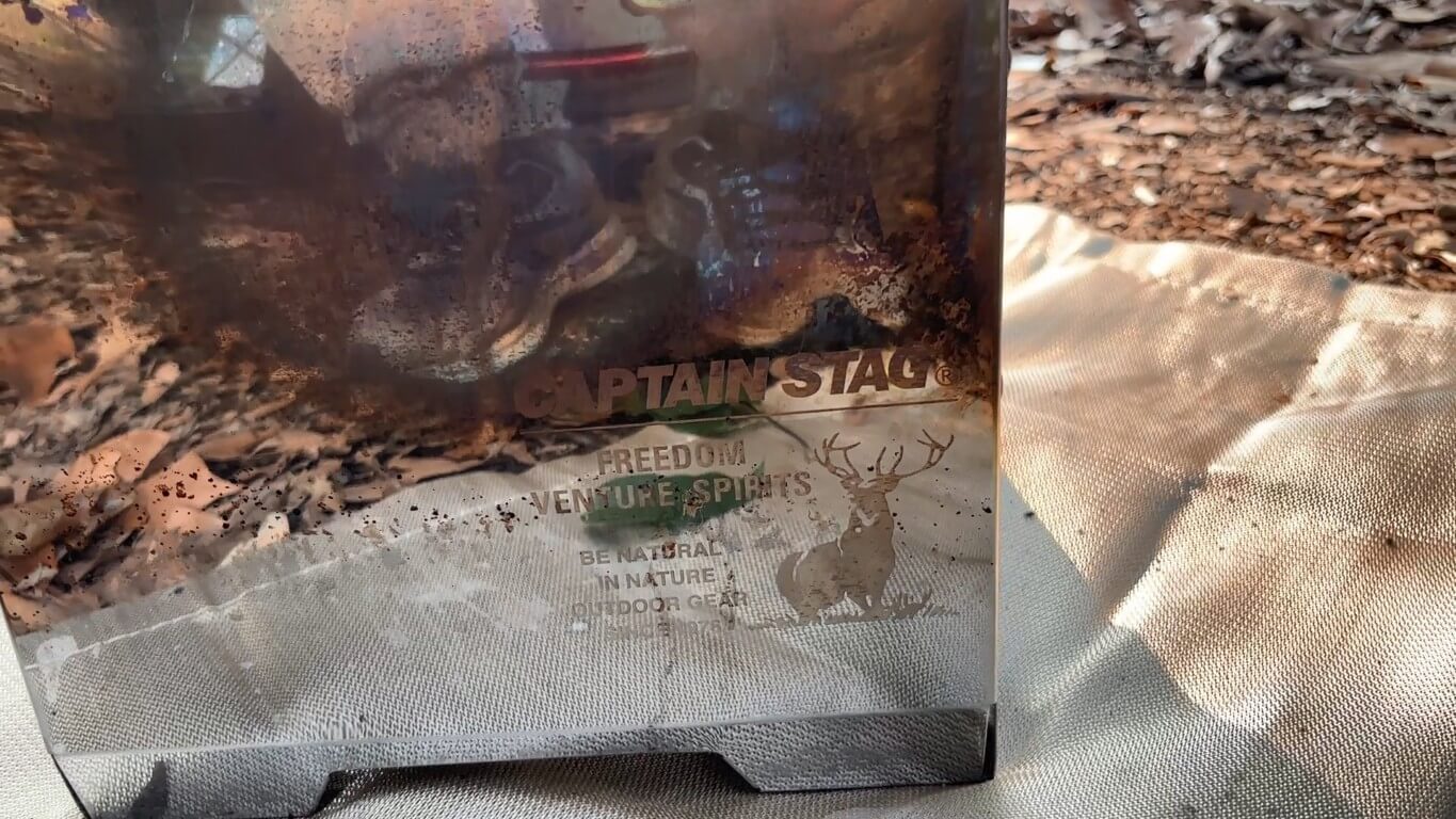 CAPTAIN STAG 鹿牌 二次燃燒焚火台/柴火爐 UG-0082 機車單人露營使用心得